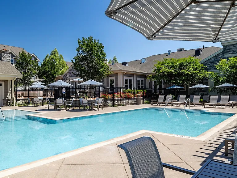 Swimming pool and sundeck