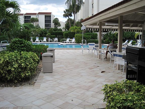 SBE village pool view