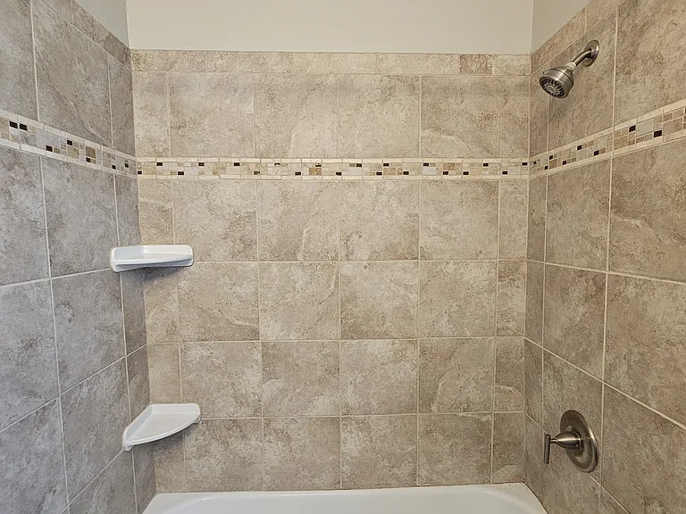 2nd Bathroom: Bathtub + Shower
