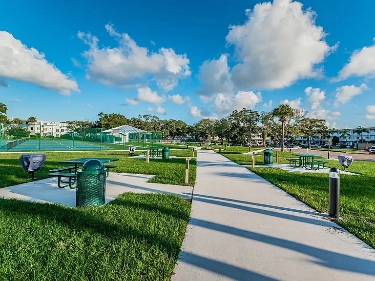 One of many walking paths