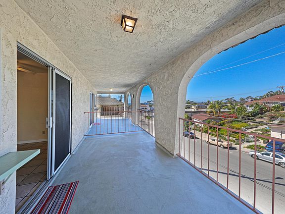 Large Ocean View Balcony