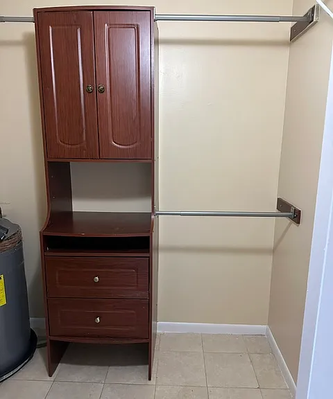 Walk in closet.
