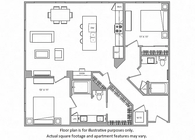 Floor plan J