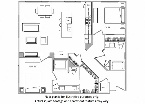 Floor plan J