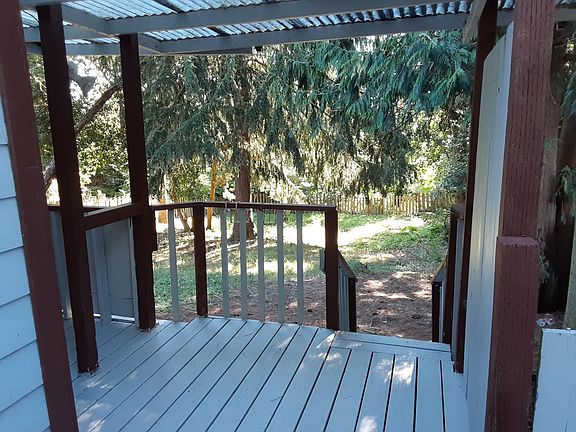 large private backyard