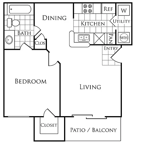 Floor plan Plan A