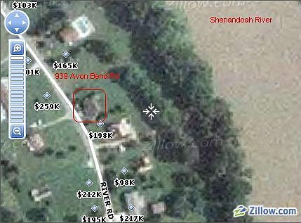 150' waterfront lot