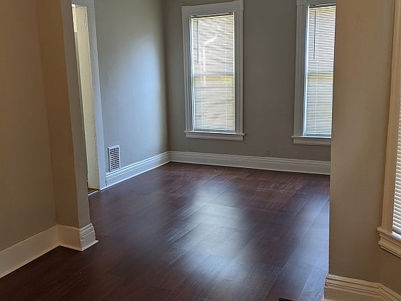 Living room and dining area
