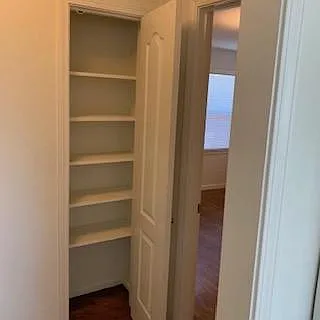 Hall linen closet