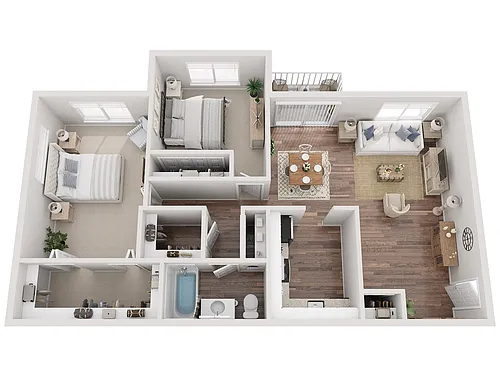 Floor plan B1A