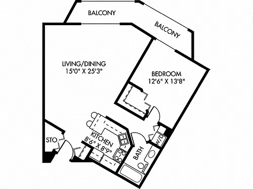 Floor plan Dovre
