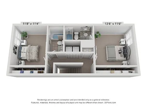 Floor plan Wesley Place - B1