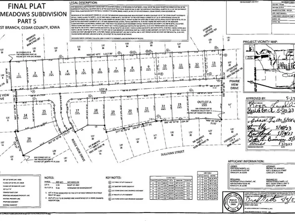 8 The Meadows Subdivision Park #5, West Branch, IA 52358