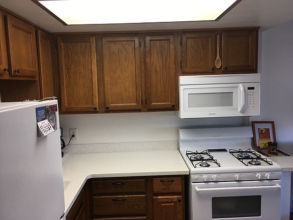 Gas range and microwave