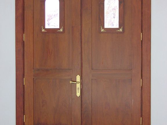 Front Door - 9 foot tall!