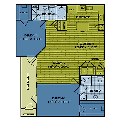 Floor plan B4