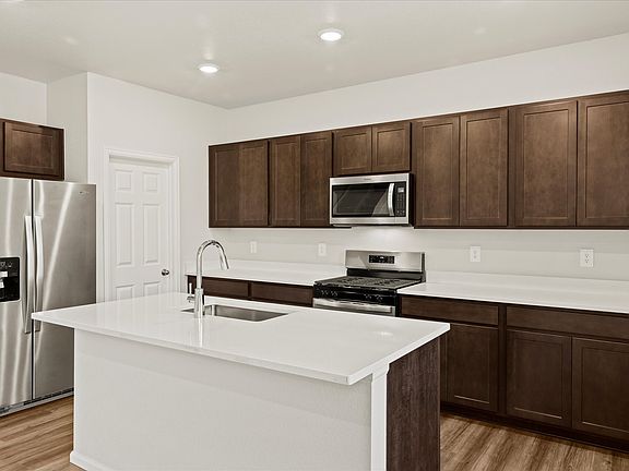 The Juniper floorplan image taken at a Meritage Homes community in Greeley, CO