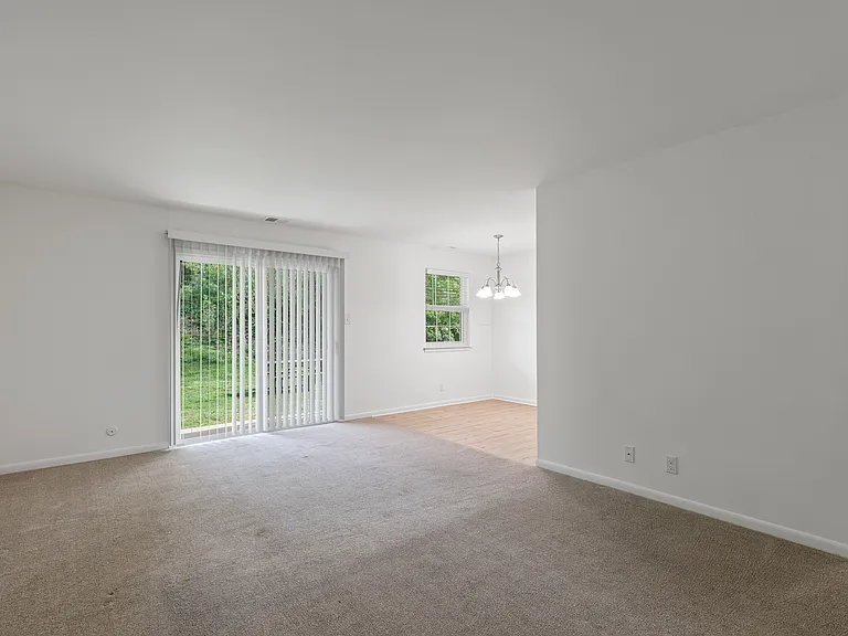 Spacious Living Room and Dining Area
