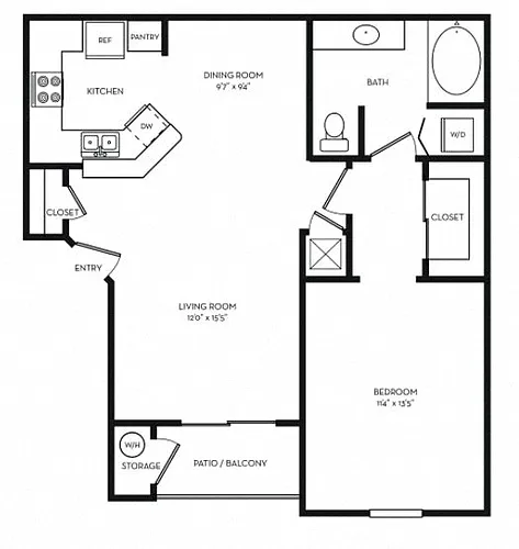 Floor plan A2