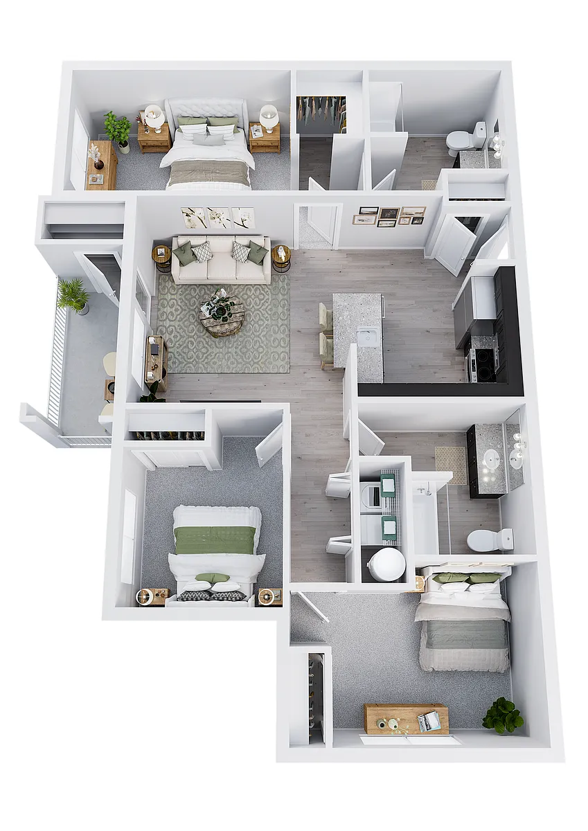 Floor plan Shearwater