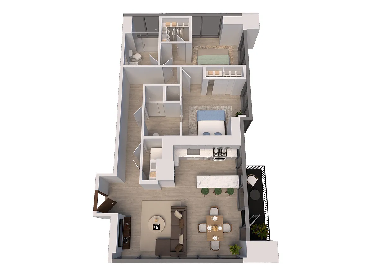 Floor plan B7