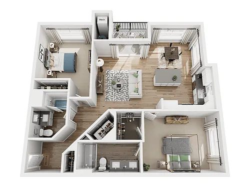Floor plan The Tide