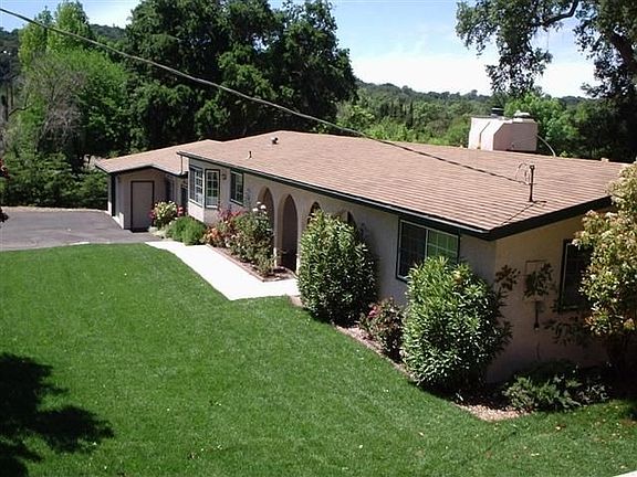 Side view of home-nice landscaping