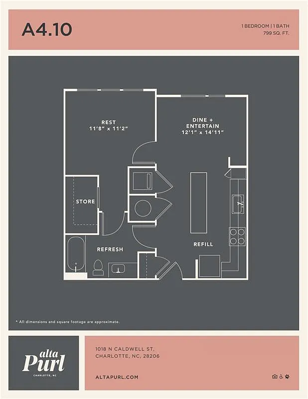 Floor plan A410