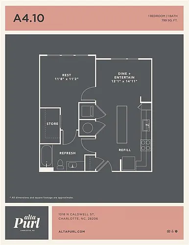 Floor plan A410