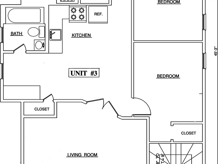 Apt 3 Floorplan
