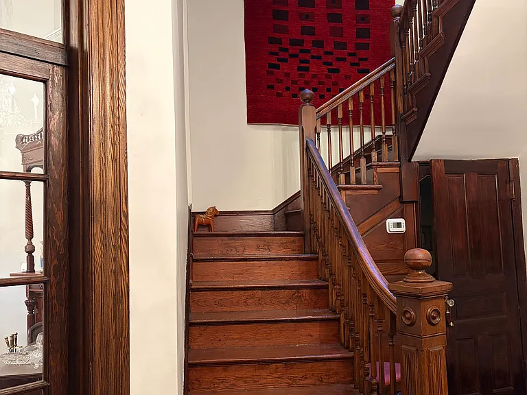 Stairway to second floor