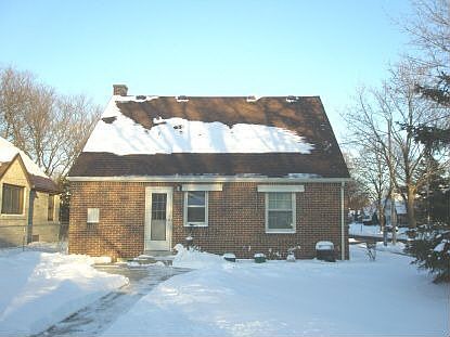 BACK OF THE HOME