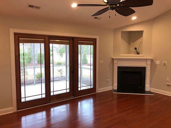 Corner Fireplace

