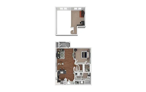Floor plan A21 - Hydrangea