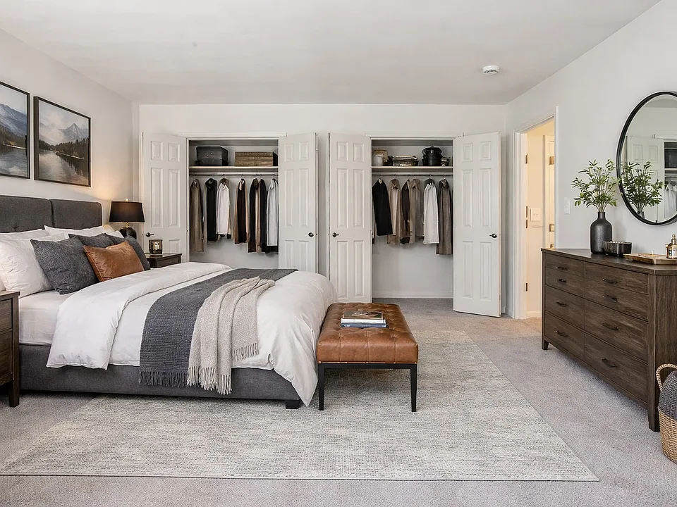 Bedroom with Plenty of Closet Space