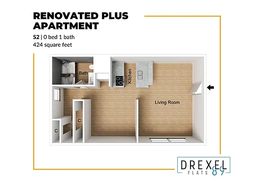 Floor plan S2 Renovated Plus