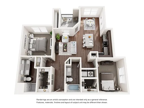 Floor plan B3
