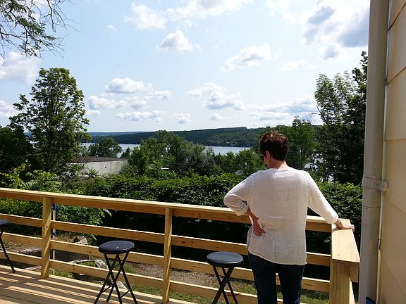 Deck View of Keuka Deck