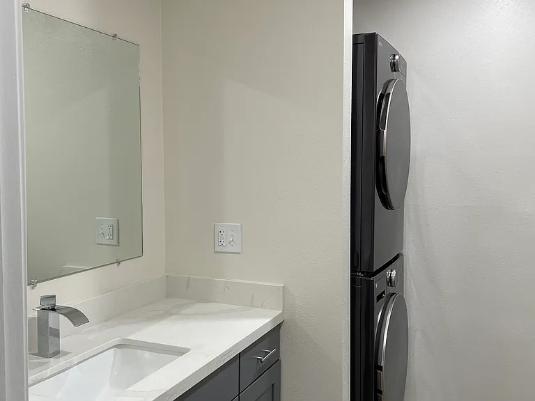 Bathroom 2 and Laundry Room