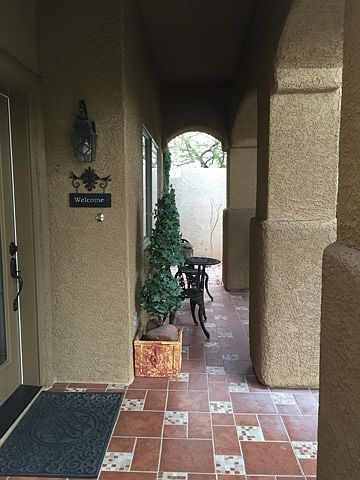 Italian Porcelain Tile Porch