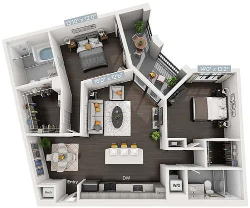 Floor plan B4_1310