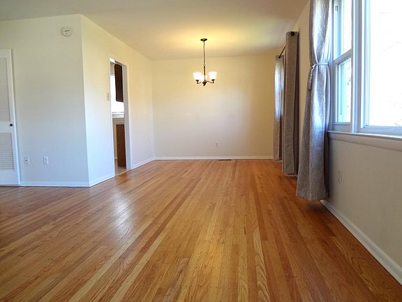 Dining Room (new polished hardwood floors)