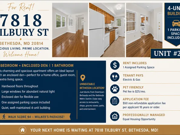 7818 Tilbury St, Bethesda, MD