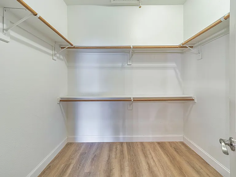 Primary walk in closet