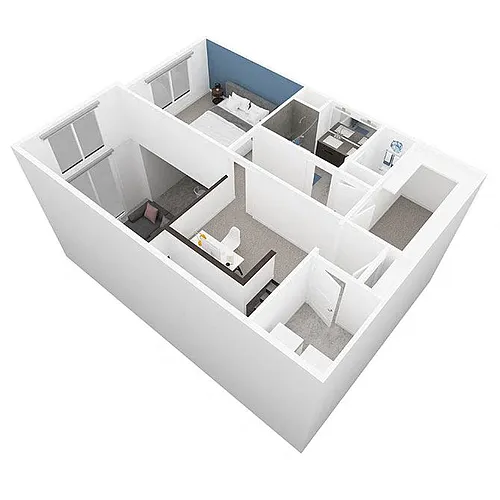 Floor plan C1 2 Story