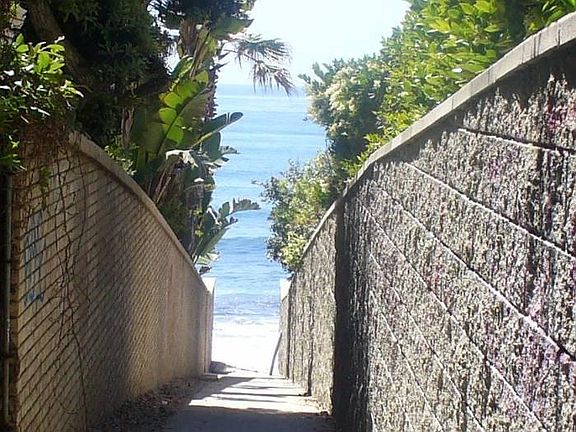 beach entrance