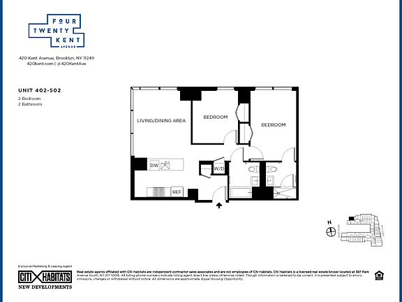 2nd image of 420 Kent Ave #502N