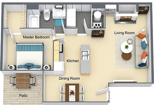 Floor plan The Brighton
