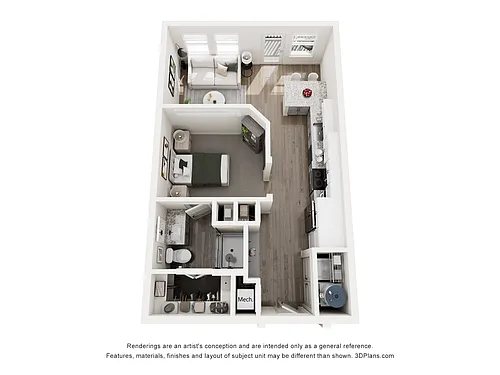 Floor plan E1