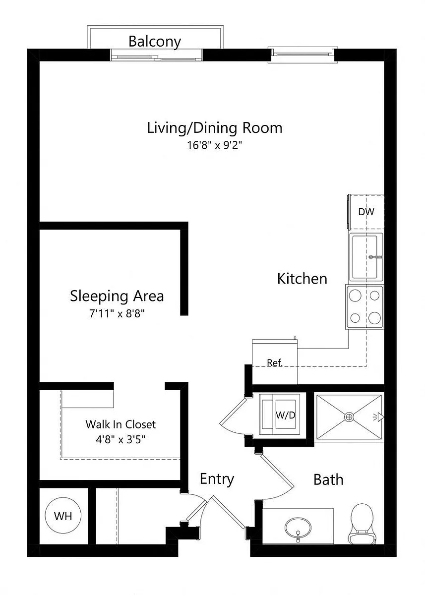 Floor plan Bradford